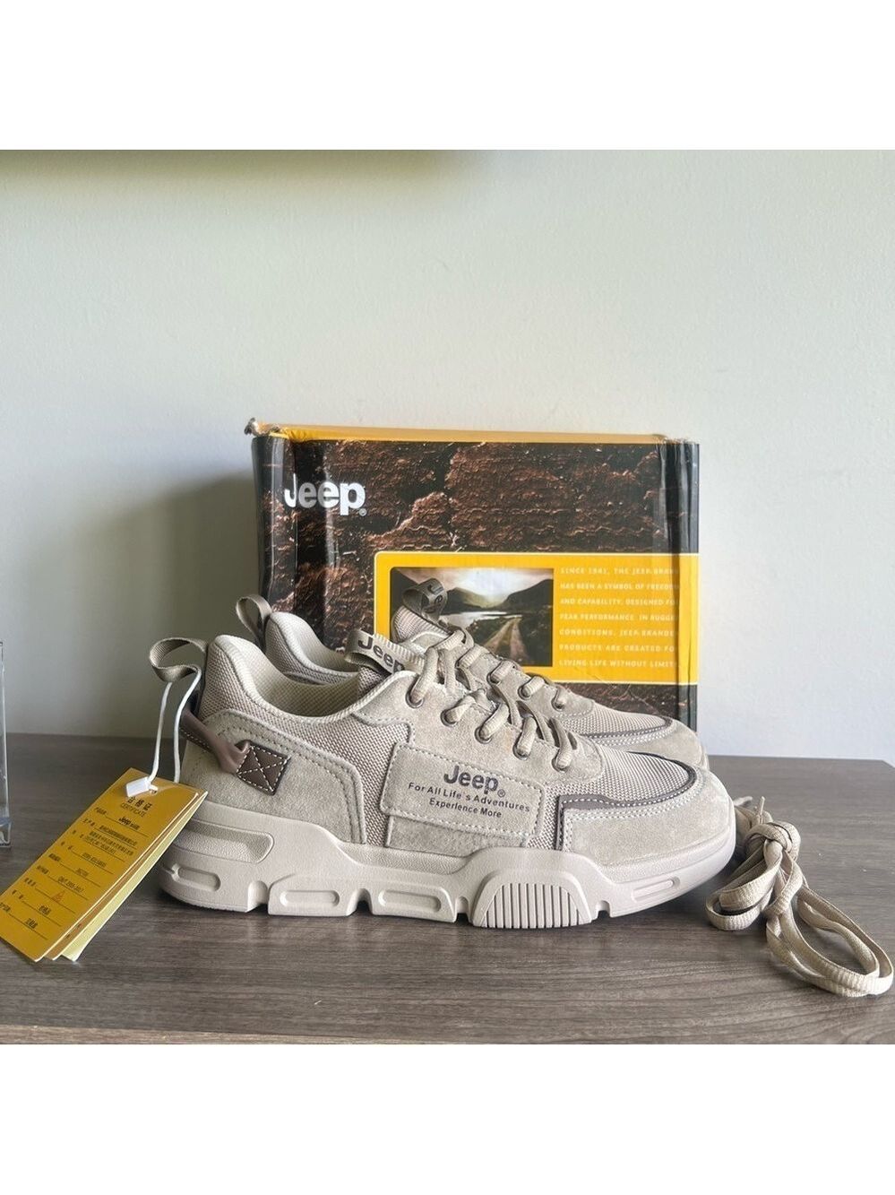 Jeep Spirit Men's Low Top Sneaker Size 8.5